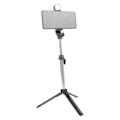 Miniatyrbild 4 av 8: Mini Stativ Svart ABS 360 Grader Roterbar Justerbar Höjd Fjärrkontroll Vlogg Stativ för Telefon Live Streaming