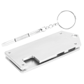 Miniatyrbild 5 av 6: Aluminiumlegeringsfodral för Raspberry Pi Zero W, ultratunt dammtätt skyddsskal (Silver)
