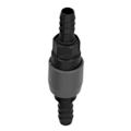 Miniatyrbillede 4 af 8: 5 sæt hurtigkoblingslåsesæt C-type selvspærrende luftkobling i plaststål pneumatisk fitting (SH+PH40 )