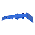 Miniatyrbillede 4 af 8: 1/16 Forreste Skridplade Aluminium Legering Bærbar Letvægts RC Forreste Skridplade til Traxxas E Revo VXL Blå