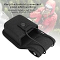 Miniatyrbillede 8 af 8: HT1000 Sort Walkie Talkie Taske i Nylon Multifunktionel Radioholder til Motorola MT2000 MTS2000 GP900