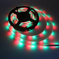 Miniatyrbillede 3 af 8: 5M LED RGB-lys Genopladelig lysstrimmel med fjernbetjening Indendørs soveværelsesdekoration