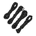 Miniatyrbillede 5 af 8: 4 stk Paracord-reb reflekterende multifunktionelt fugtsikker korrosionsbeskyttende slidstærkt Guyline-telttov til camping
