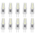 Pikkukuva 7 / 8: 10 kpl G4 8LED-valoa 2835 lamppusirua 2W 360 asteen PC-lamppu kotiin toimistoon 220V lämmin valo