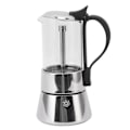 Miniatyrbilde 1 av 8: 200 ml kaffekanne med håndtak 304 rustfritt stål glass kaffemaskin for husholdning