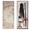 Miniatyrbillede 2 af 8: Fjerpen, fint håndværk, udsøgt mønster, antik tekstur, komfortabelt greb, kalligrafipen SP275844 Grå