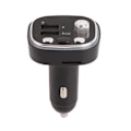 Miniatyrbillede 2 af 8: Bil Bluetooth Afspiller 2 USB Porte Oplader 7 Farvede Lys FM Sender Til Håndfri Opkald Sølv