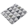 Miniatyrbillede 3 af 8: Linnedstof Geometrisk Trekant Bomuld Linned Tryk Blandet Linned Dug Sofastof