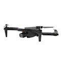 Miniatyrbillede 8 af 8: 4K HD Foldbar RC Drone med Dobbelt Kamera - Fjernbetjent Quadcopter til luftfotografering, perfekt til børn 14 år og ældre (sort)