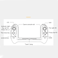Miniatyrbillede 8 af 8: Sort Game Controller Gamepad til NS Switch Spillekonsol Joystick Plug and Play