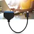 Pikkukuva 6 / 8: Tietokonetarvikkeet USB3.0 -sovitinkaapeli datakaapeli SATA3.0-kiintolevylle SSD / 2,5 tuuman HDD