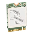 Miniatyrbillede 6 af 8: WiFi 6E Trådløst Kort 2.4GHz 5GHz 6GHz 5374Mbps NGFF BT5.3 Lav Forsinkelse Trådløst Netværkskort til Computernetværk