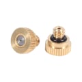 Miniatyrbillede 7 af 8: Messing Tågesprederdyser til Kølesystem (0,4 mm) 10/24 UNC Have 20stk
