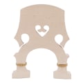 Miniatyrbilde 1 av 8: Fiolinbro Maple Wood Justerbar messingskrue Double Bass Bridge for erstatning 1/2