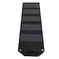 Miniatyrbilde 3 av 8: 10W Bærbar Solcellelader 5V 2A Foldbar Solcellelader IP67 Vanntett for Smarttelefoner, Nettbrett, Powerbanker, Svart