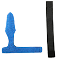 Miniatyrbilde 3 av 8: Ekspanderbart neopren fiskestangarmbeskyttelse Hanskebeskyttelse Cap Rod Strap Set (blå)
