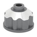 Miniatyrbilde 2 av 8: Differensialhus i aluminiumlegering for RC-bil - Universal Fram Midt Bak - Grå Titan Farge