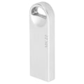 Miniatyrbilde 2 av 8: MAIKOU Mini Aluminiumlegering U Disk Bærbar Moderne USB 2.0 Minnebrikke (64G) Sølv