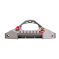 Miniatyrbilde 2 av 8: Metall fremre støtfanger med 2 LED-lys for Traxxas TRX-4 1/10 RC beltebil (titanfarge)