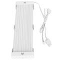 Miniatyrbilde 8 av 8: ARGB Forlengelseskabel med Sleeve, 5V 3 PIN, Bøybar Silikon, Synkronisert PSU-Kabel for PC-Hovedkort