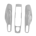 Miniatyrbillede 2 af 8: Nøglefob Cover Shell Beskytter Bil Modificering Udskiftning til Panamera Cayenne MACAN Boxster Cayman 911 718 Grå
