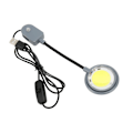 Miniatyrbillede 5 af 8: Klips-på LED Akvariebelysning Høj Lysstyrke Blødt Lys Fleksibel Mini Fiskekum Klipslampe til Ferskvand Saltvand