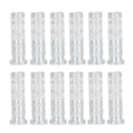 Miniatyrbillede 2 af 8: 12 stk. Erstatningsbueskydningsbase aluminiumindsatser til kulpile 6,2 mm