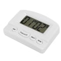 Miniatyrbillede 2 af 8: Køkken Timer Høj Lydstyrke Tidsoptagelse og Nedtælling Magnetisk Design Multifunktionel Digital Ur Timer Hvid