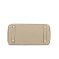 Miniatyrbild 4 av 4: Elegant Handväska i Ko-Läder, Premium Pendlarväska, Axelremsväska, Guld Golden No. 30 (30x17x22cm)