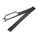 Miniatyrbillede 4 af 8: Urremærke til Xiaomi Smartwatch 304 Rustfrit Stål Urrem Udskiftning Metal Armbånd Magnetisk Sort til Mi Band 6 5 4 3
