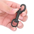Miniatyrbilde 7 av 8: 316 rustfritt stål enkelthode krok Swivel Eye Snap Scuba Diving Accessory (75MM, svart)
