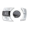 Miniatyrbild 6 av 8: 6 st Multimedia-knappar i ABS med silverplätering för F20 F21 F22 F23 F87 F30 F31 F34 F35 F32 F33 F36 F82 F83 MAP-CD