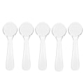 Miniatyrbillede 3 af 8: 5 stk bløde neglestøv rensebørster Nail Art Powder Fjernelsesbørster Manicure DIY Tool Hvid