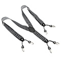 Miniatyrbillede 5 af 8: Herre Seler Let Justerbare Y-formede Stropper 3,5x110cm/1,4x43,3in Ergonomiske Seler til Tøjmatchning