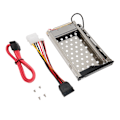 Miniatyrbild 2 av 8: 2.5in SSD HDD Intern SATA-fack Stöder SATA I II III 6Gbps Hot Swap HDD Caddy-fack med Säkert Lås LED-indikator