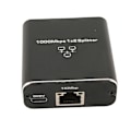 Miniatyrbillede 2 af 8: Gigabit Splitter 1000Mbps 1 indgang 2 udgange RJ45 Port Aluminium Legering Netværk Splitter til PC Laptop Router