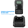 Miniatyrbillede 4 af 7: Desktop-oplader CHR-9700 til BAOFENG UV 9R BF UV9R Walkie Talkies ham Transceiver EU