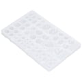 Miniatyrbillede 6 af 8: Hjerteformet Silikoneform Geometrisk Oval Halvcirkel Vanddråbeform DIY Silikoneforme til Fondantkage Chokolade