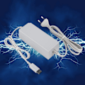 Miniatyrbillede 4 af 8: Til WII Spillekonsol Strømadapter DC12V/3.7A Oplader 50/60Hz (EU 100-240V)