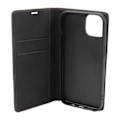 Miniatyrbillede 3 af 8: Wallet Case med Kortholder PU Læder Kickstand Kort Slots Case Holdbart Stødsikkert Telefon Cover All Round Beskyttelse Sort til IPhone 13