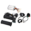 Miniatyrbillede 3 af 8: 36V 800W El-cykel Controller Styrekit Overstrømsbeskyttelse Børstestyring med Gasgreb Kit til Reparation