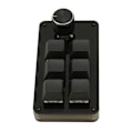 Miniatyrbillede 6 af 8: Mini 6-Tast Tastatur med Knap Hot Swappable Blå Switch Mekanisk Tastatur Makro Programmering Tastatur til Arbejde Spil