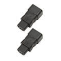 Miniatyrbilde 3 av 8: 2 stk IEC320 C20 til IEC320 C13 Strømadapter Plug and Play C20 til C13 Strømuttak Adapter for UPS PDU Server Ups Socket