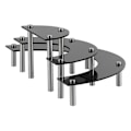 Miniatyrbillede 7 af 8: Akryl kage display stand kosmetisk cupcake dessert display rack holder til fest dekoration