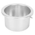 Miniatyrbild 5 av 8: 4,13 tums vaxvärmemaskinsbyte Pot Aluminiumlegering Uppvärmning Snabbt Jämnt Vaxvärmare Inner Pot Silver