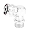 Miniatyrbilde 6 av 8: 110 graders forkrommet messingregulator dreibar adapterkontakt for dykking