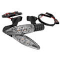 Miniatyrbilde 6 av 8: LED Bakre Blinklys Indikator Amber Lys Erstatning for F800 GS/R/S S100R HP4 Transparent Linse