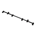 Miniatyrbilde 7 av 8: Fiskestang Pod Stativ Holder Aluminiumlegering Fiskestang Pod Stativ Tverrstangsfeste 4 hoder 45cm