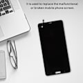 Pikkukuva 8 / 8: 5.7 tuuman LCD-näytön kosketusnäytön varaosatarvikkeet HTC U Ultralle (ilman kehystä)
