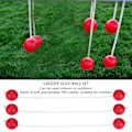 Pikkukuva 7 / 8: 3 Par Ladder Golf Ball Toss Bolas -setti Vaihtopallot Punainen